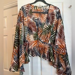 Cute Resort Beach Summer Top XL